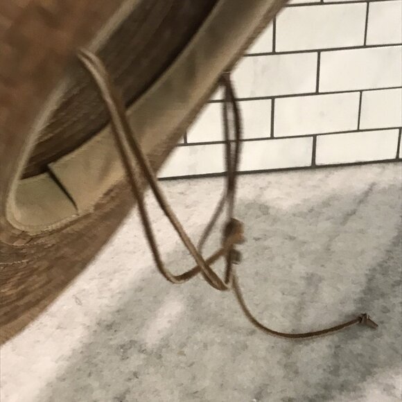 Tula Hat Cowboy Straw Western Brown Wide Brim Chin Cord Adjustable Mens Outdoor - Picture 4 of 8